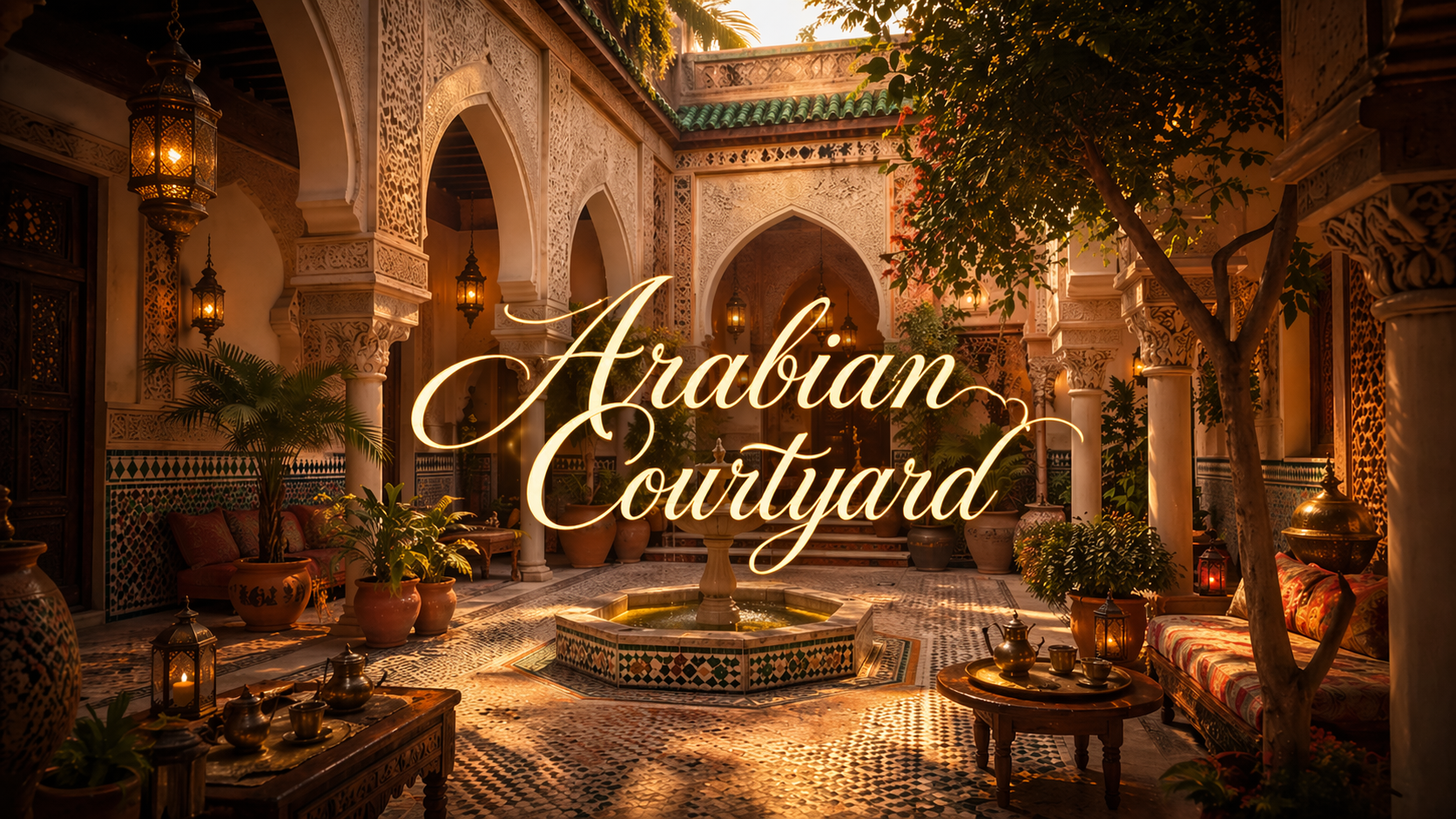 Arabian Courtyard