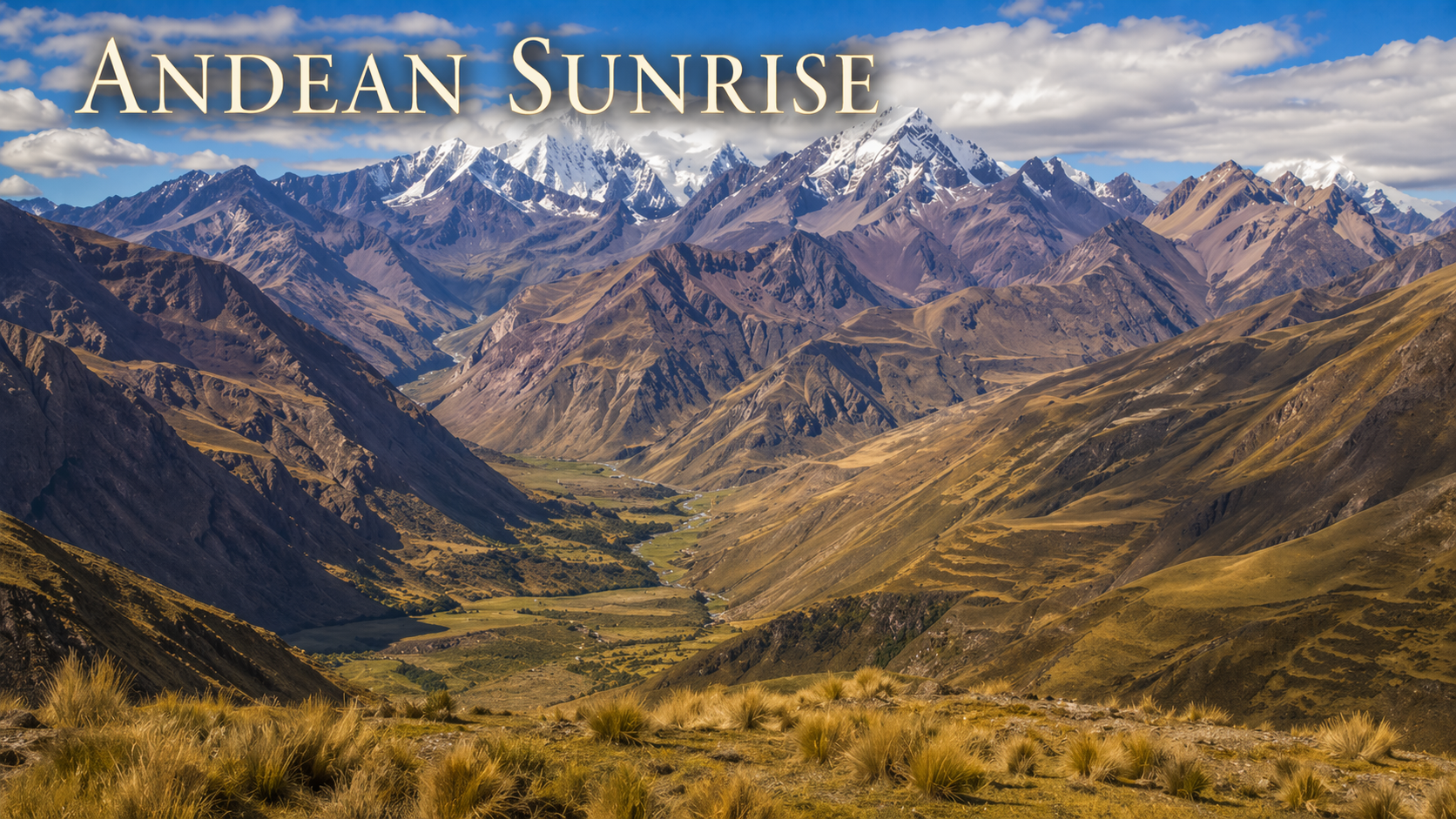 Andean Sunrise