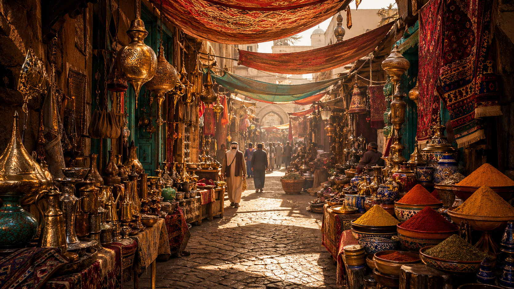 Middle Eastern Bazaar Sound Effects Pack