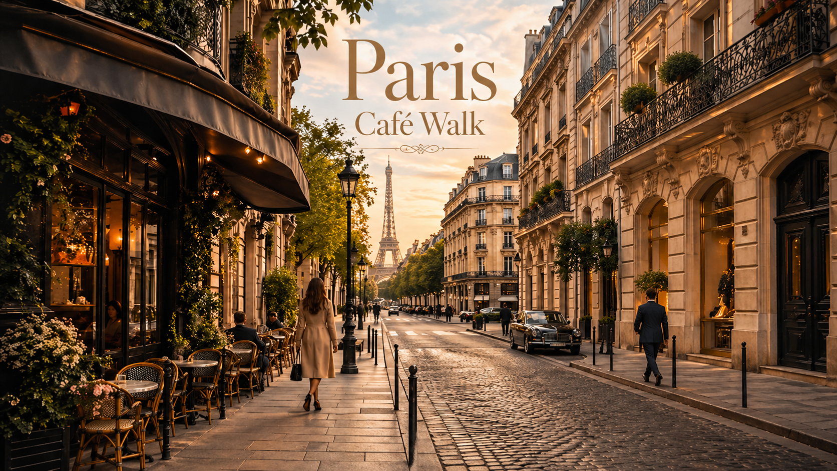 Paris Café Walk