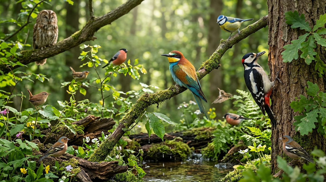 Forest Birds Sound Effects Pack