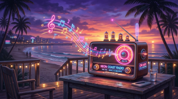 Neon Coast Radio Songs Pack