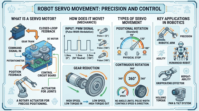 Robot Servo Movement Sound Effects Pack