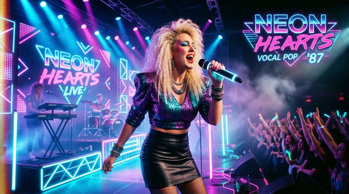 80s Neon Vocal Pop Pack