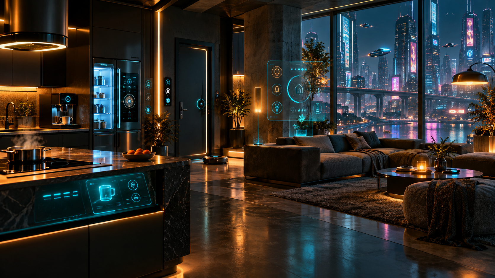Cyberpunk Apartment & Smart Home Sound Effects Pack